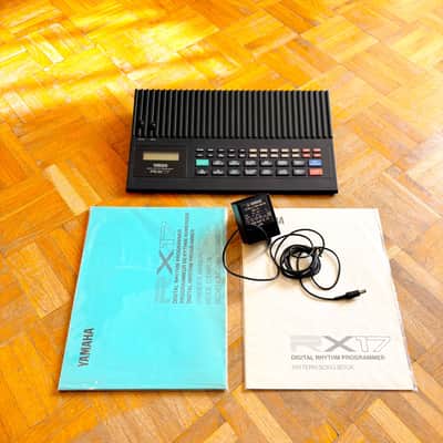 Yamaha RX17 Digital Rhythm Programmer (Japan, 1987) vintage drum machine with original power supply and manuals!