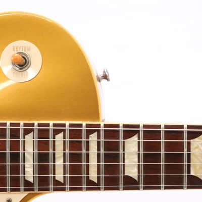 2004 Gibson Custom Historic R6 Les Paul Gold Top Electric Guitar w/ P90 #50081 image 6