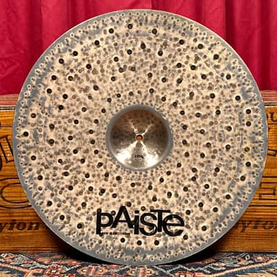 20" Paiste Signature Dark Energy Ride Mark I Cymbal 2378g *Video* image 4