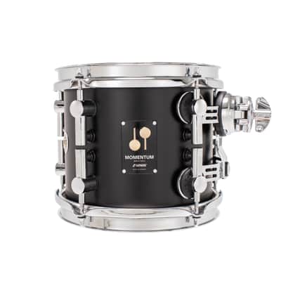 SONOR *Pre-Order* Momentum Birch 8x7" GT Black Matte Lacquer Rack Tom Drum | Worldwide Ship | Special Order | Authorized Dealer image 1