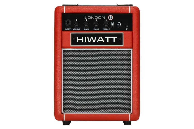 Hiwatt London 12 Watt Combo Practice Amp with Bluetooth, Red, 2 Watts, 6.5 Inch Speaker image 1