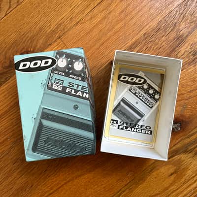 DOD FX75C Stereo Flanger 1990s - Green image 2