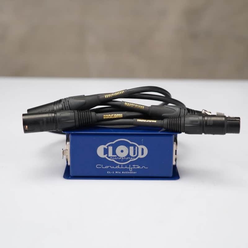 Cloud Microphones CL-1 Cloudlifter Mic Level Booster & Mogami Gold Cables #58798 image 1
