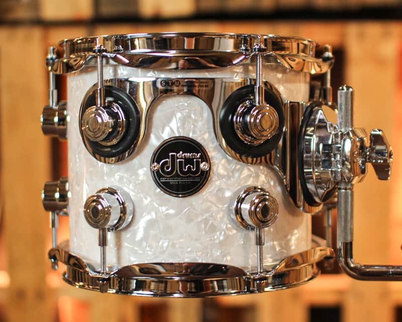 DW Performance White Marine Pearl Rack Tom - 7x8 image 1