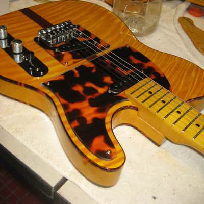 SixKiller Madcat Flamed Fits Hohner Prince Telecaster image 5