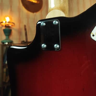 Formanta Style USSR Electric Guitar Built In Tone Bender Soviet Germanium Fuzz image 6