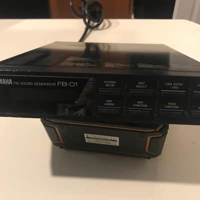 Yamaha FB-01 FM Sound Generator with new battery & battery holder .