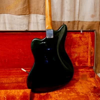Fender Jazzmaster 1962 - Green Sparkle - Refin image 8