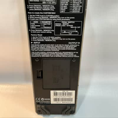Boss PW-10 V-Wah 2002 - 2010 - Silver image 3