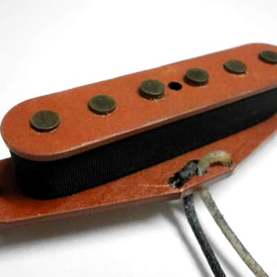 RELIC  Stratocaster Frankenstrat NECK PICKUP Eddie Van Halen Pickup Q AGED Strat EVH Frankie Red image 2