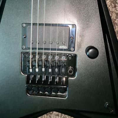 ESP Edwards Alexi Lahio E-AL-166 COBHC flying V electric guitar made in japan Floyd rose neckthru emg pickup ESP Hardshell case image 8