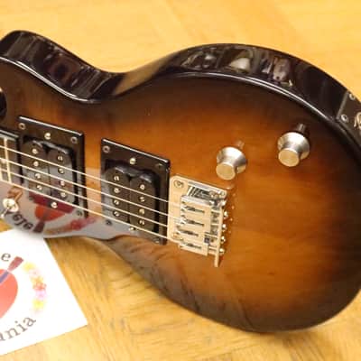 RISA Les Paul Tobacco Sunburst Electric Concert Ukulele #4974 image 17