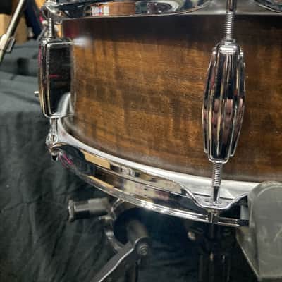Tris Imboden's, Chicago, C & C Drum Company - 5x14" Custom Walnut Snare Drum, Immaculate 2010 SIGNED! image 7