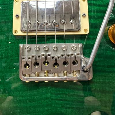PRS Paul Reed Smith CE 22 Maple Top (circa 2002) Emerald Green \m/ pickups with hardcase image 6