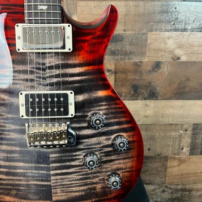 PRS Mark Tremonti Signature , Charcoal Cherry Wrap Burst, Pattern Thin Neck, Custom Color Nickel Package, Free Ship, Upgraded PRS Paisley Hardcase, 324 image 7