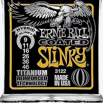 Ernie Ball 3122 Coated Electric Hybrid Slinky Guitar Strings