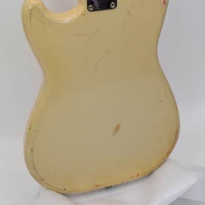 Vintage 1958 Fender Musicmaster Electric Guitar, Maple Fingerboard, Desert Sand w/ Case image 20