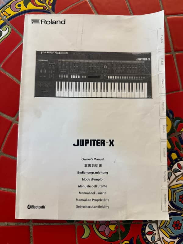 Roland Jupiter-X 61 Original Manual image 1