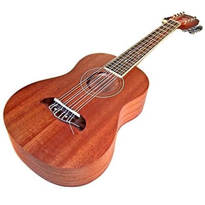 Oscar Schmidt (8 String) Tenor Ukulele, Natural Mahogany (OU28T-A-U) image 2
