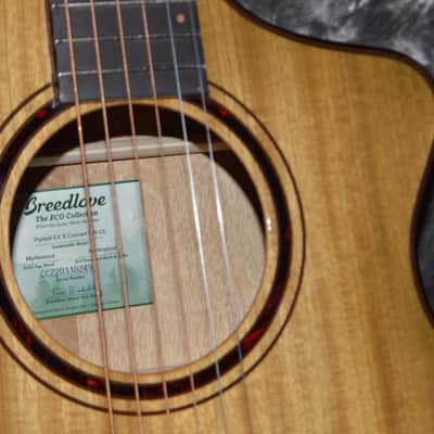 2022 Breedlove - Pursuit Exotic S Concert CE - Sweetgrass image 2