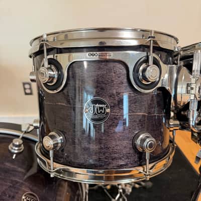 DW DW Performance Series 6 piece Shell Pack - Ebony stain lacquer image 6