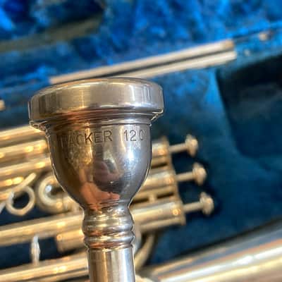 Yamaha YBH-301S Intermediate Baritone Horn - Silver-Plated image 8