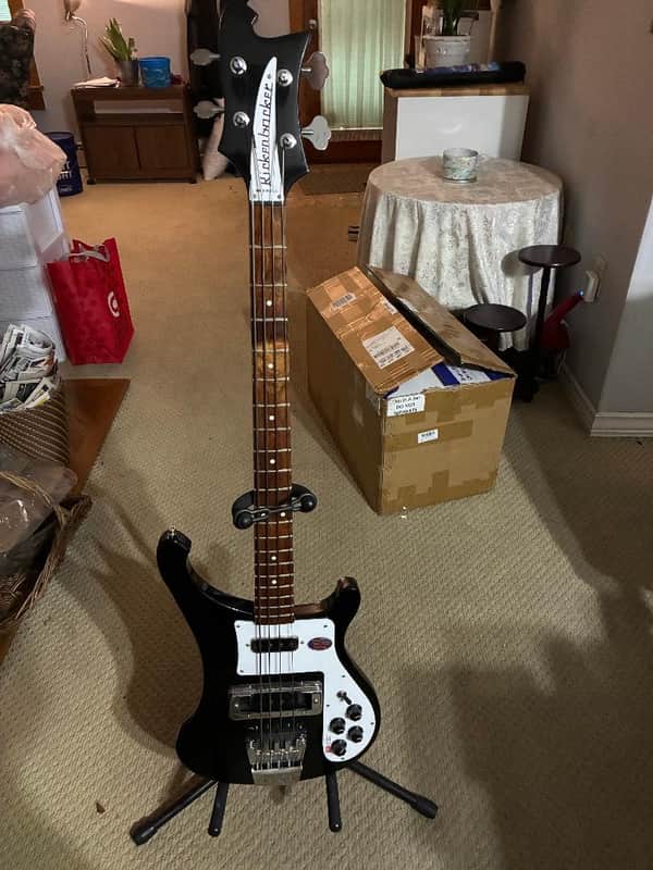 Rickenbacker 4003s 2024 - Jetglo Black image 1