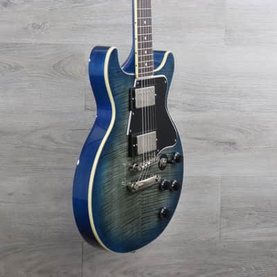 Epiphone Les Paul Special Double Cutaway Figured 2026 - Present - Ocean Water With Premium Gig Bag! image 3