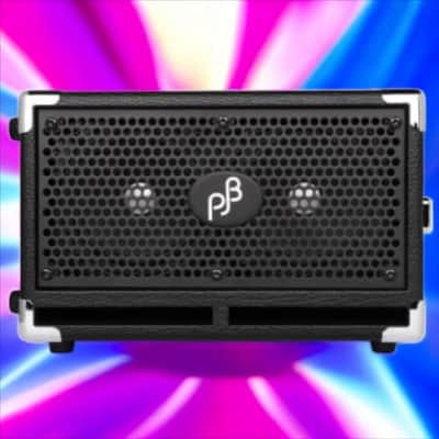Phil Jones C2 Compact 2 200-Watt 2x5" Bass Speaker Cabinet 2020s - Black image 2