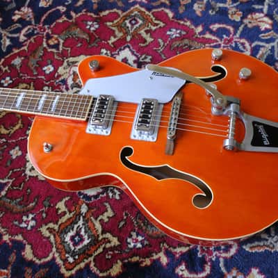 Gretsch G5420T Electromatic Hollow Body with Bigsby 2014 Orange Stain image 2