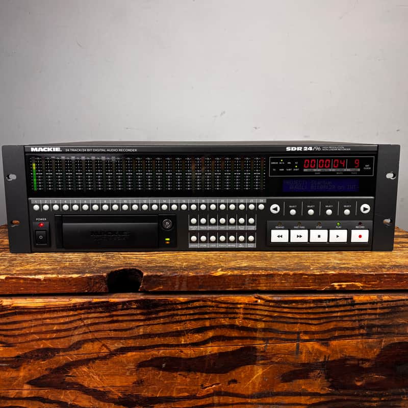 Mackie SDR24/96 24-Track 24-Bit Digital Audio Hard Disk Recorder image 1