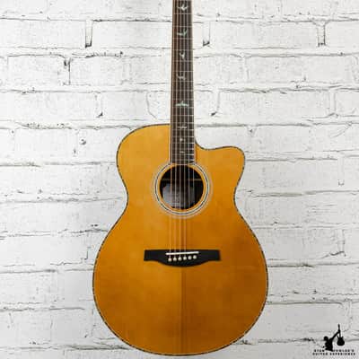 PRS A60E Angelus Acoustic-Electric Guitar Natural w/ Case (#0829) image 3