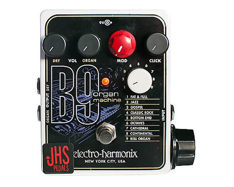 JHS Electro-Harmonix B9 Organ Machine with On-Board Expression Knob Mod image 1