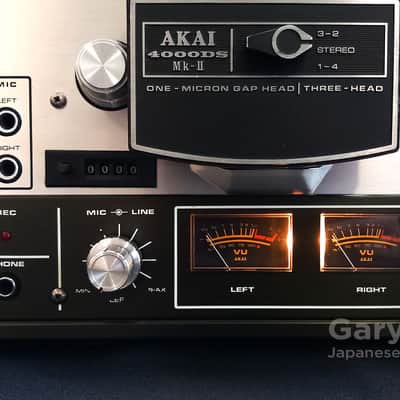 Akai 4000-DS MK II 3-Headed Reel-To-Reel Stereo Tape Deck 4000 DS MK II Japan 1977 image 4