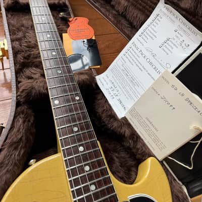 2021 Gibson Custom Shop Les Paul Special ‘57 Reissue Murphy Lab Ultra Light Aged - TV Yellow image 17