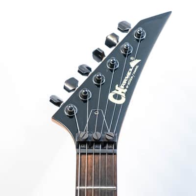 1987 Charvel Model 3 - Electric Guitar with Gigbag - Pearl White image 3