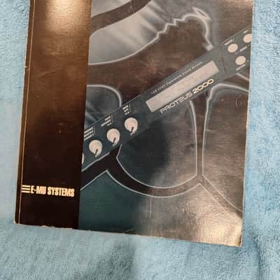 E-MU Systems Proteus 2000 Owners Manual