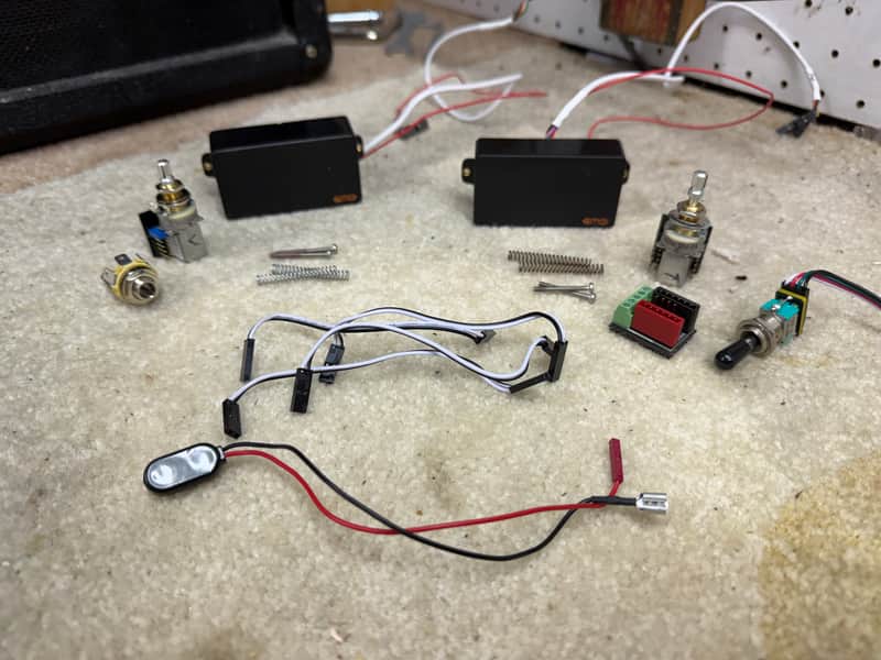 EMG 81TW and 89R Pickup Set - Black