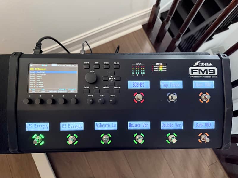 Immagine Fractal Audio FM9 Mark II Amp Modeler / FX Processor 2024 - Present - Black - 1