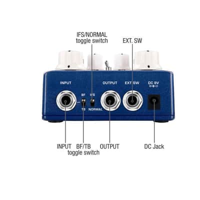 Nux Queen of Tone NDO-6 dual overdrive pedal ( Horseman and Morning Star) image 3