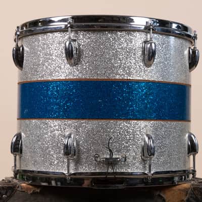 1970s Slingerland 12x15 Haskell W. Harr Tri Band Parade Drum image 5