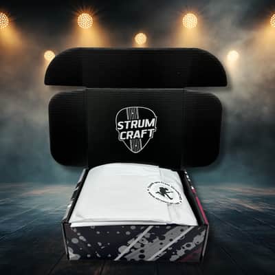 StrumCraft Picks & Strings Electric Guitar Gift Box | Stringjoy & Rombo image 6
