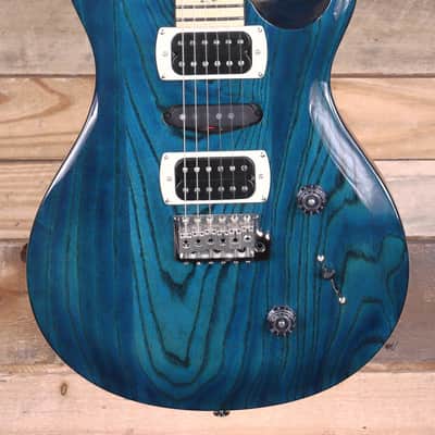 PRS SE Swamp Ash Special Electric Guitar Iri Blue w/ Gigbag image 1