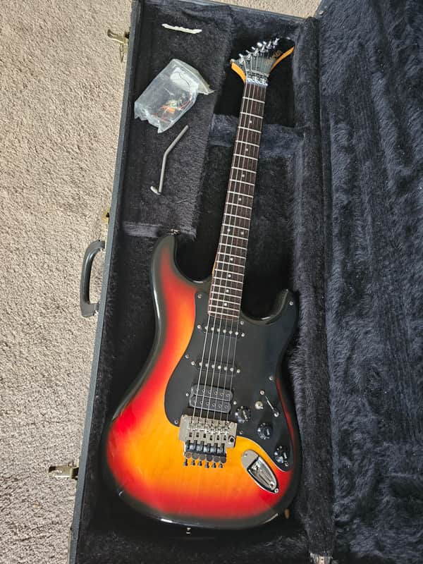 Kramer Pacer deluxe 1984 - 3 tone sunburst image 1