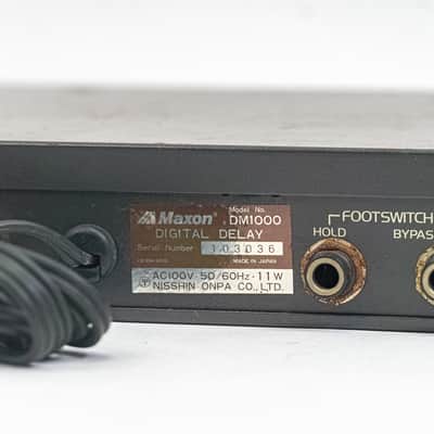 ギター MAXON DM1000 Maxon DM1000 Digital Delay Rackmount Processor – Vintage | Reverb