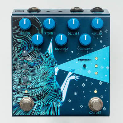 Old Blood Noise Endeavors Dark Star Stereo Soundscape Reverb - Blue image 1
