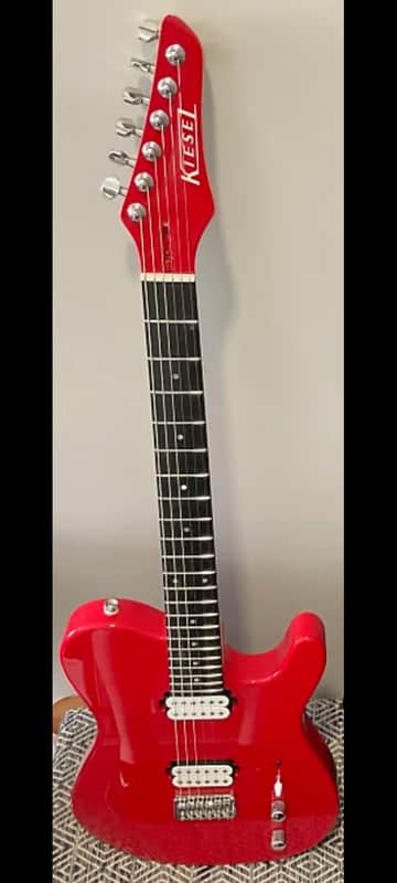 Kiesel Telecaster - Ferrari Red image 1