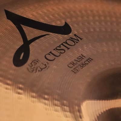 Zildjian 15" A Custom Crash - USED image 3