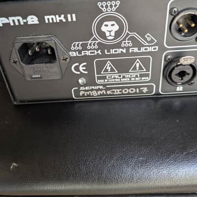 Black Lion Audio PM-8 MKII Passive Summing Mixer 2010s - Red and Black image 7