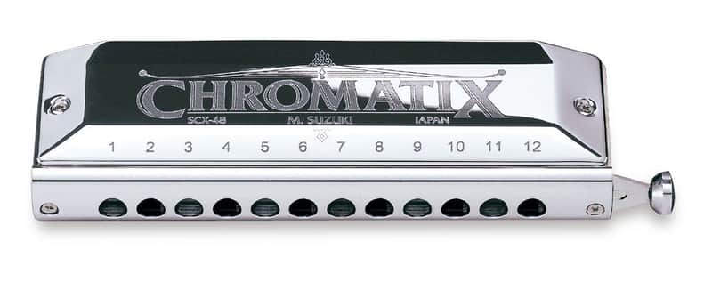 Suzuki SCX-48-G Deluxe Chromatic Harmonica. G SCX-48-G-U image 1